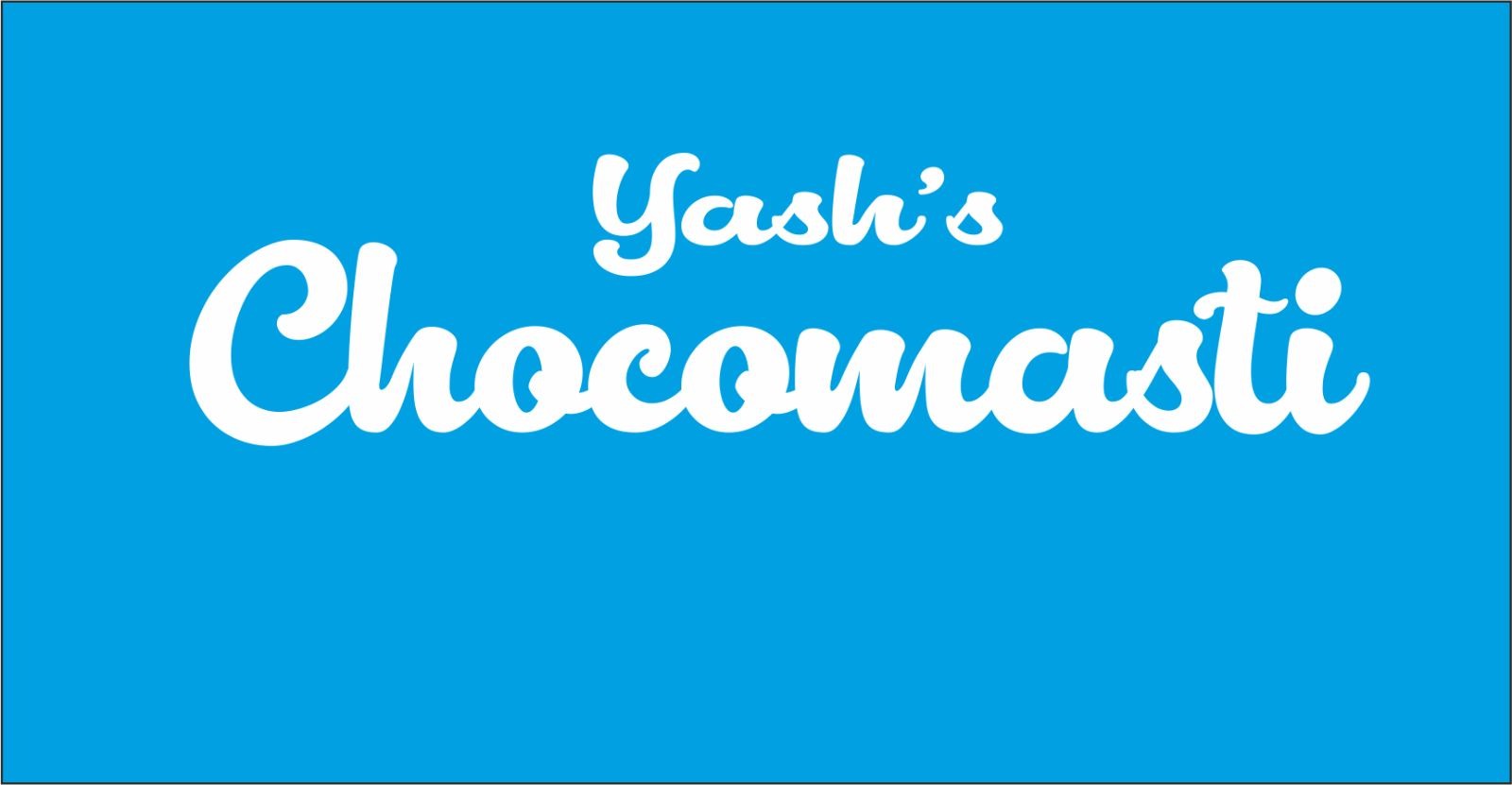 Yash's Chocomasti logo – egg free Vasai bakery
